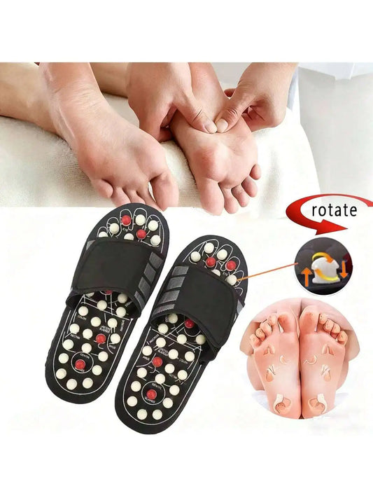 Acupressure Foot Massager Sandals – Reflexology Foot Massage Slippers Shoes