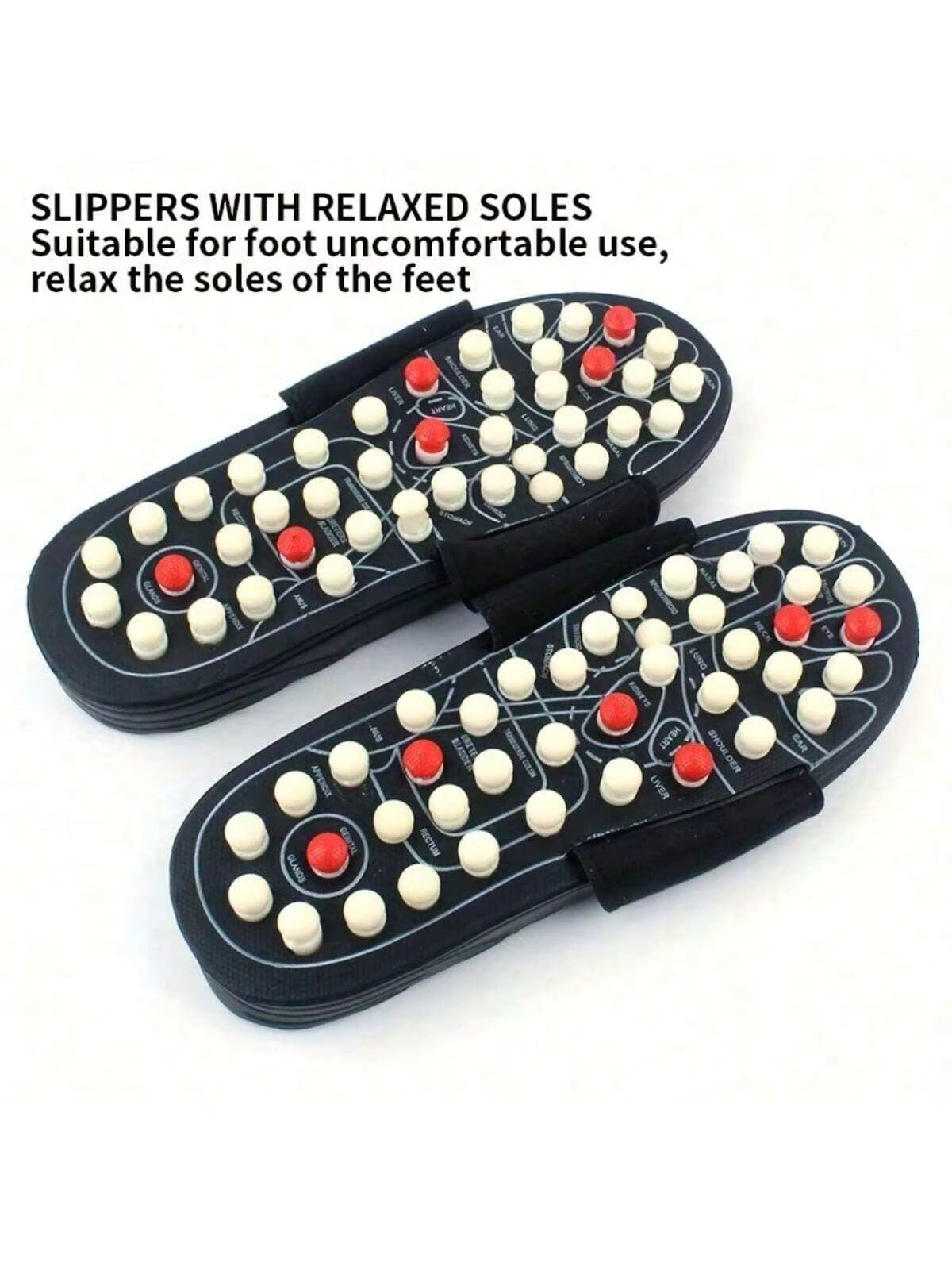 Acupressure Foot Massager Sandals – Reflexology Foot Massage Slippers Shoes