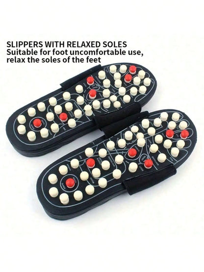 Acupressure Foot Massager Sandals – Reflexology Foot Massage Slippers Shoes