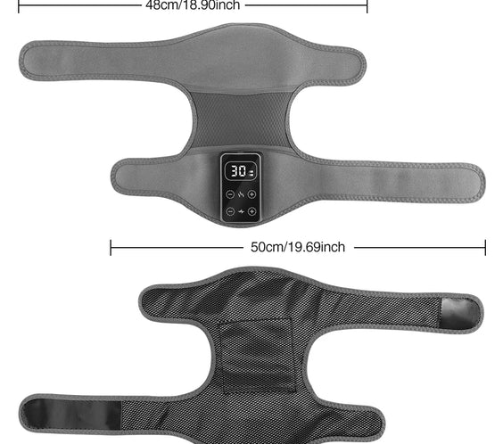 Cordless Heated Knee & Shoulder Brace for Joint Support & Recovery
