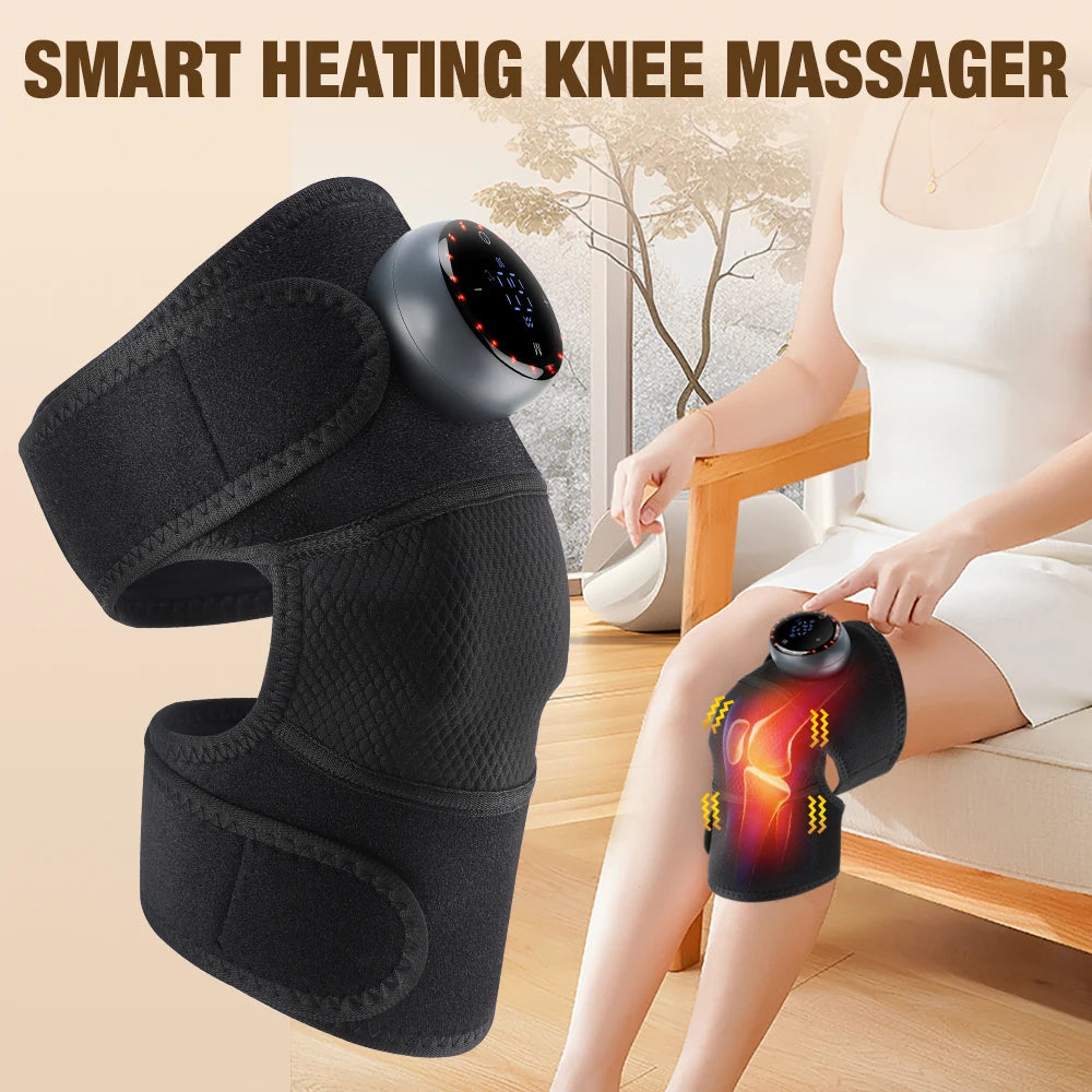 Cordless Heated Knee & Shoulder Brace for Joint Support & Recovery