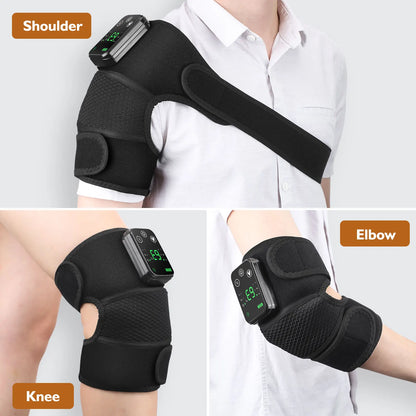 Cordless Heated Knee & Shoulder Brace for Joint Support & Recovery