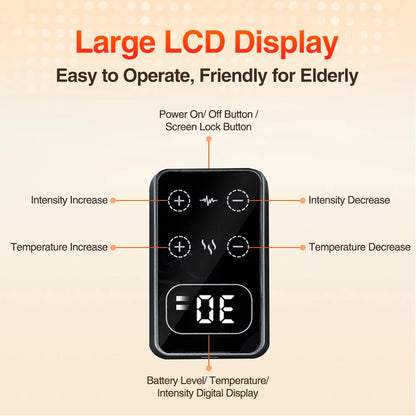 Cordless Heated Knee & Shoulder Brace for Joint Support & Recovery