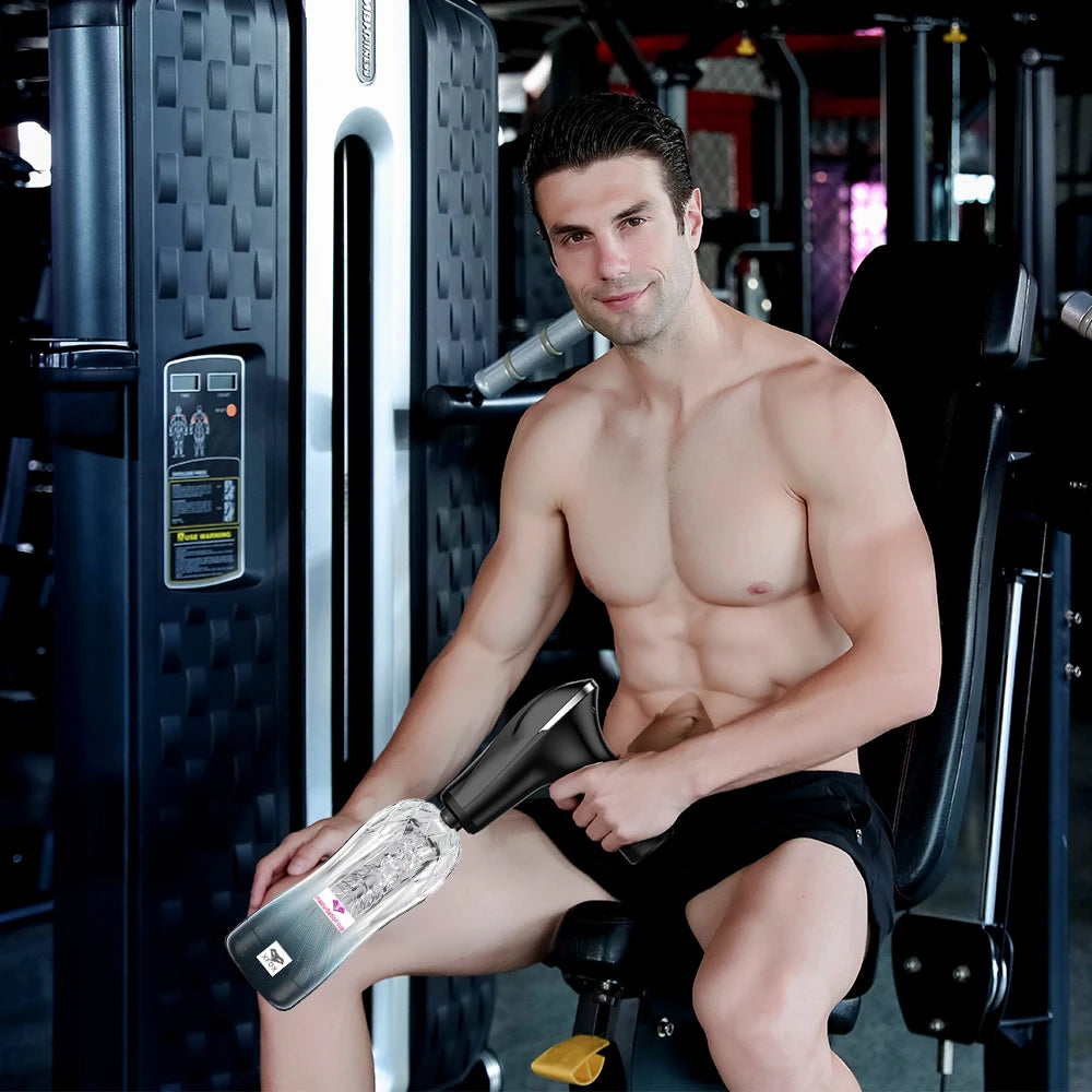 Fascia Massge Gun Vibration Deep Tissue Muscle Relaxation Massager Portable Fitness  Device For Body Arm Neck Male Entertainment