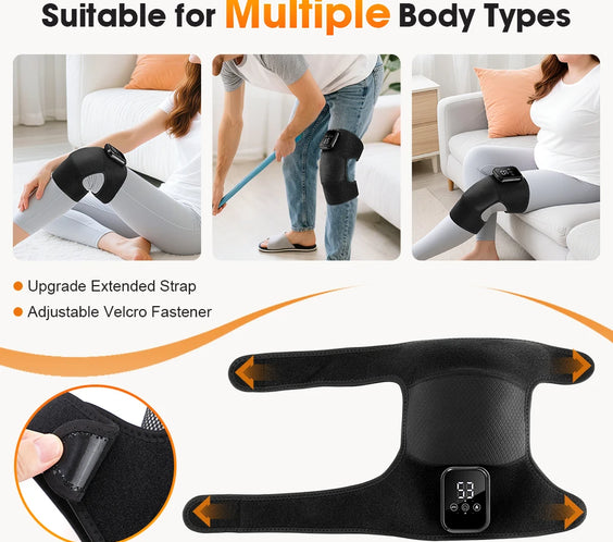Cordless Heated Knee & Shoulder Brace for Joint Support & Recovery