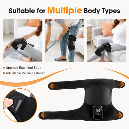 Cordless Heated Knee & Shoulder Brace for Joint Support & Recovery