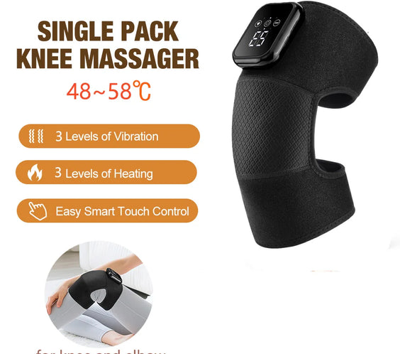 Cordless Heated Knee & Shoulder Brace for Joint Support & Recovery