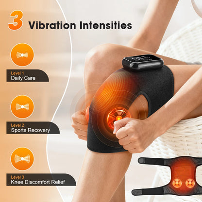 Cordless Heated Knee & Shoulder Brace for Joint Support & Recovery