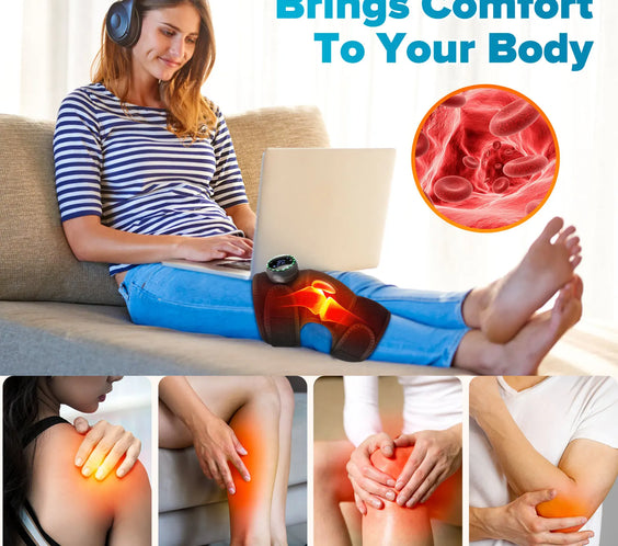 Cordless Heated Knee & Shoulder Brace for Joint Support & Recovery