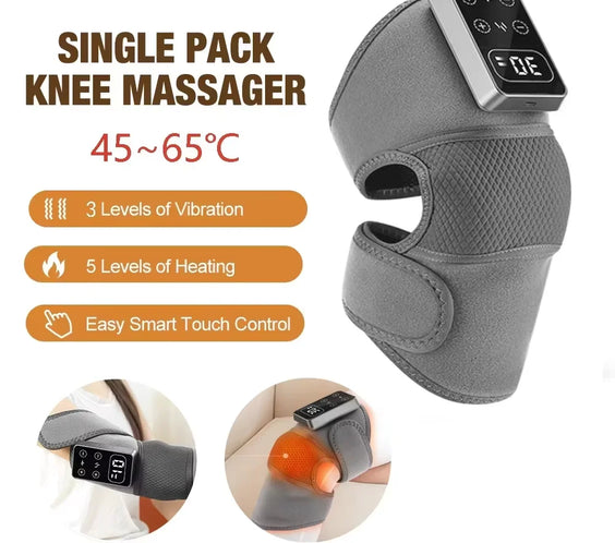 Cordless Heated Knee & Shoulder Brace for Joint Support & Recovery