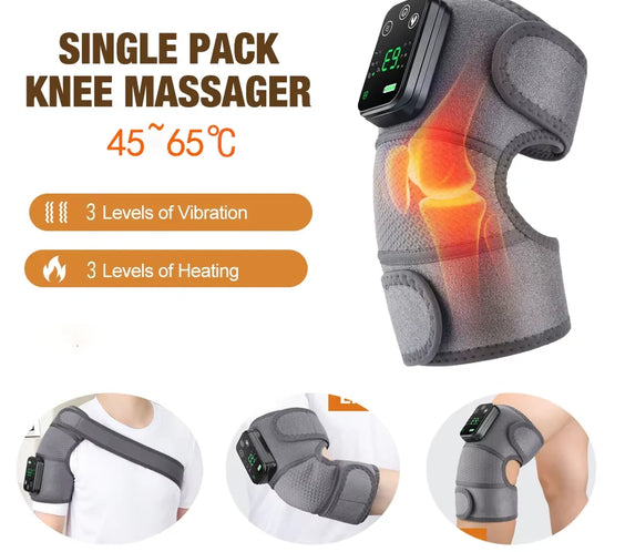 Cordless Heated Knee & Shoulder Brace for Joint Support & Recovery