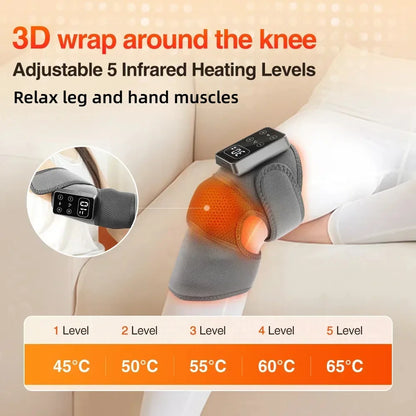 Cordless Heated Knee & Shoulder Brace for Joint Support & Recovery