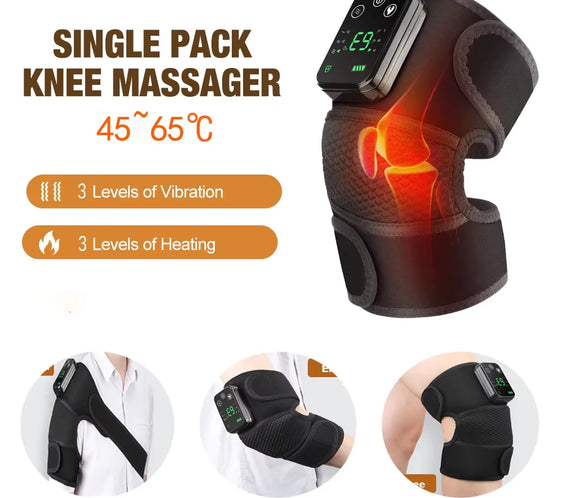 Cordless Heated Knee & Shoulder Brace for Joint Support & Recovery