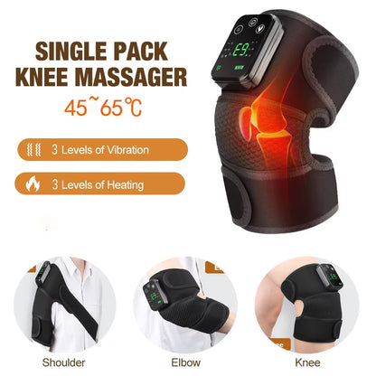 Cordless Heated Knee & Shoulder Brace for Joint Support & Recovery