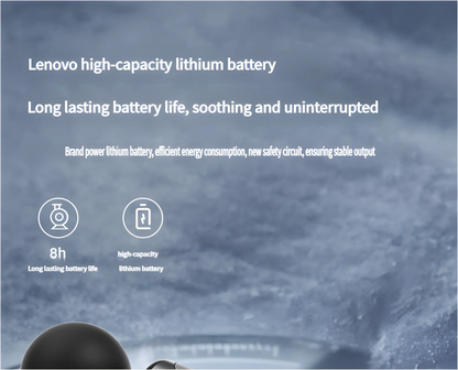 Lenovo Brand Fascia Gun Deeply Relieves Muscle Soreness Fitness and Relaxation Equipment LED Touch Screen 8Massage Head Gifts