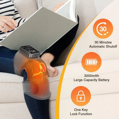 Cordless Heated Knee & Shoulder Brace for Joint Support & Recovery