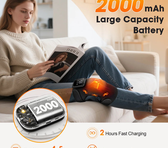 Cordless Heated Knee & Shoulder Brace for Joint Support & Recovery