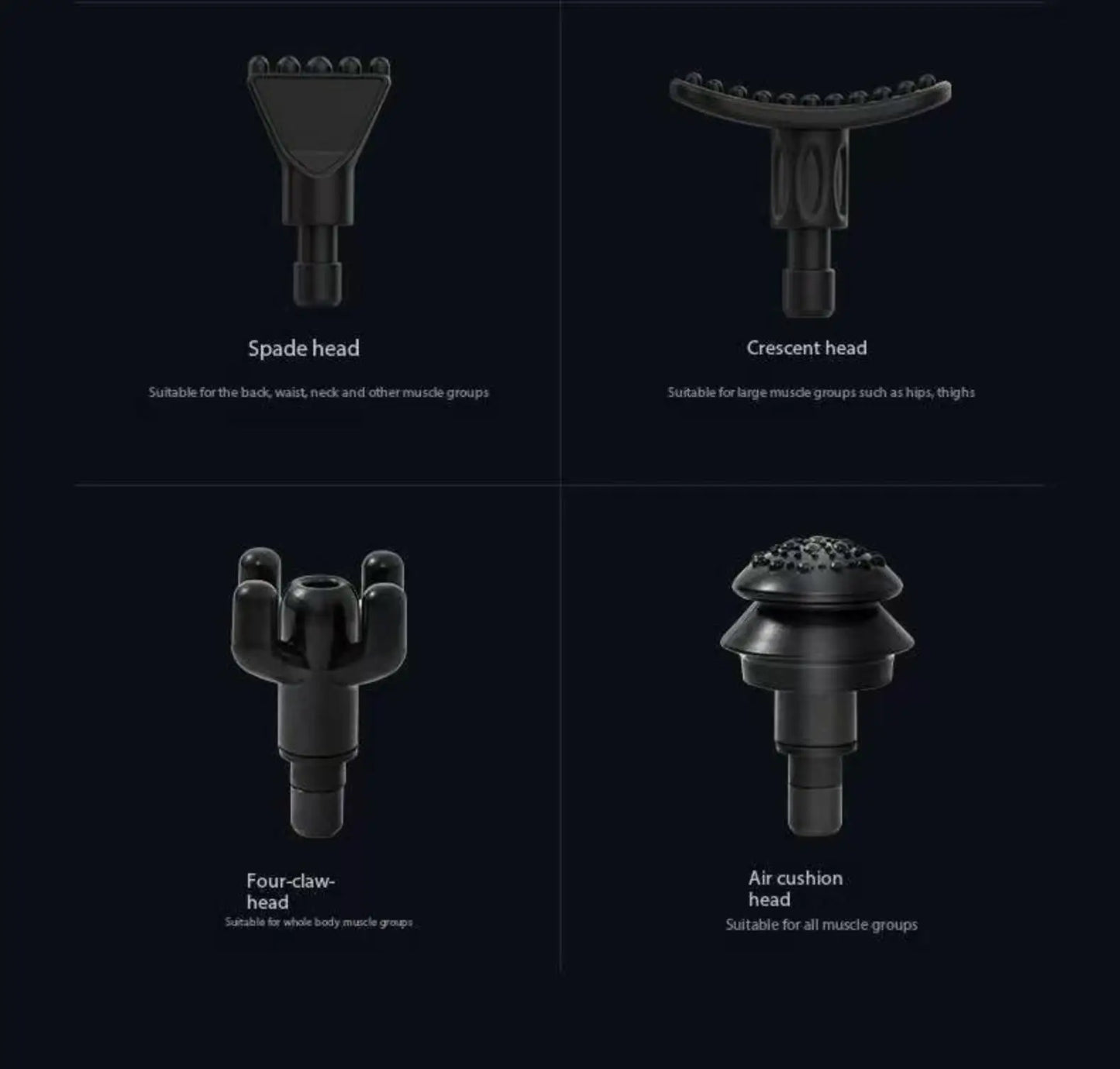 Lenovo Brand Fascia Gun Deeply Relieves Muscle Soreness Fitness and Relaxation Equipment LED Touch Screen 8Massage Head Gifts