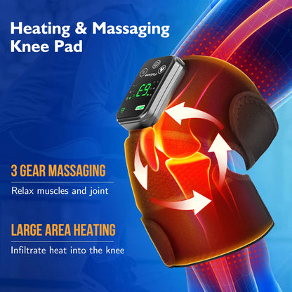 Cordless Heated Knee & Shoulder Brace for Joint Support & Recovery