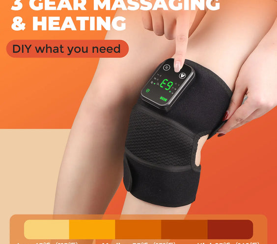 Cordless Heated Knee & Shoulder Brace for Joint Support & Recovery