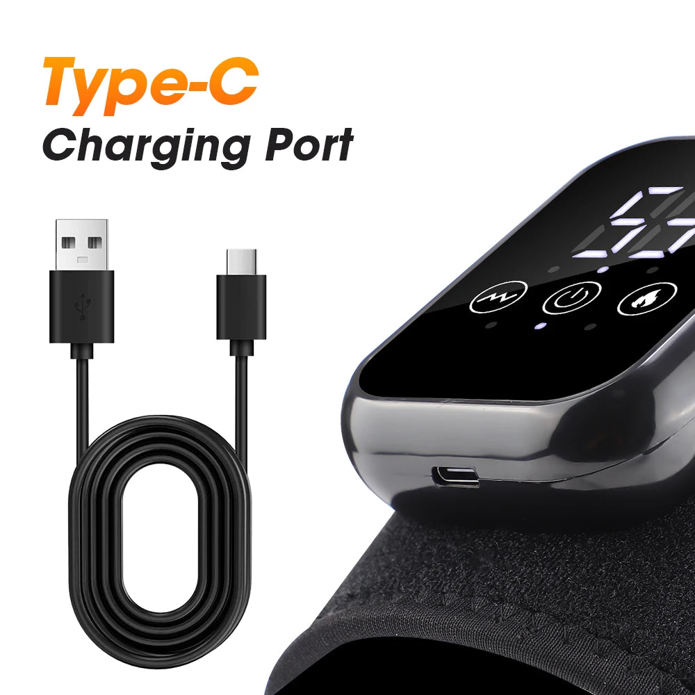 Cordless Heated Knee & Shoulder Brace for Joint Support & Recovery