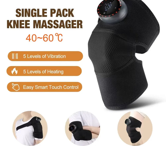 Cordless Heated Knee & Shoulder Brace for Joint Support & Recovery