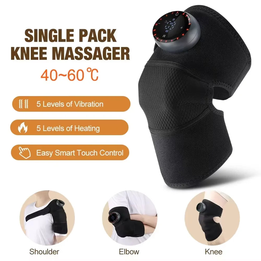 Cordless Heated Knee & Shoulder Brace for Joint Support & Recovery